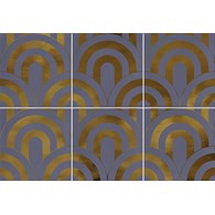 7Vives Takada Indigo Oro 23x33,5