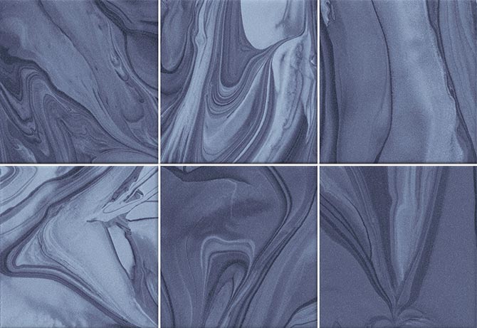 Vives Mankai Indigo 23x33,5