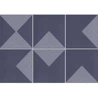 Vives Meguro Indigo 23x33,5