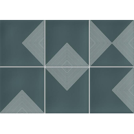 Vives Meguro Turquesa 23x33,5