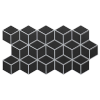 Realonda Rhombus Black 26,5x51