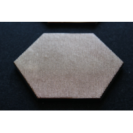 In The Tile Geom Rose Gold Text 15x17