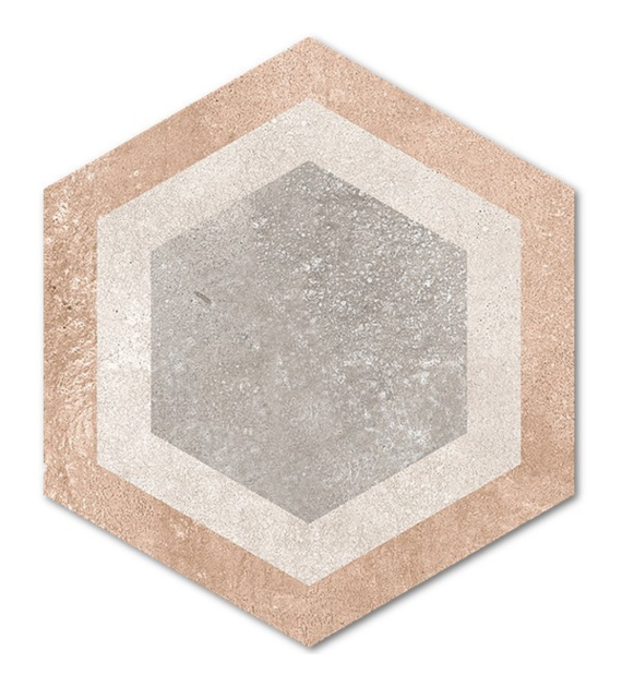 7Vives Hexagono Bushmills Multicolor 23x26,6