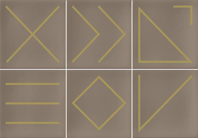 Vives Nagano Nuez 23x33,5