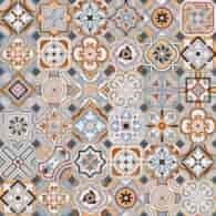 *Vives Octogono Musichalls Multicolor 20x20