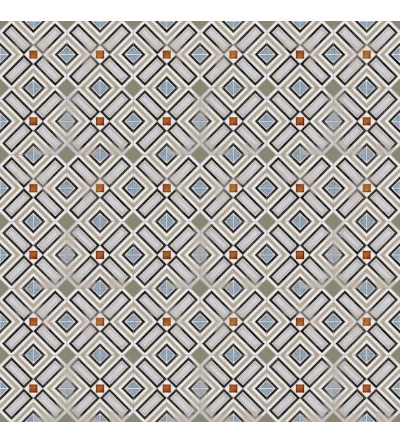 Vives Octogono Ritter Multicolor 20x20
