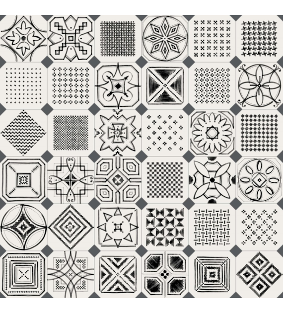 Vives Octogono Variette Sombra 20x20