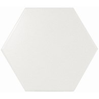 Equipe Scale Hexagon White 12,4x10,7 Matt