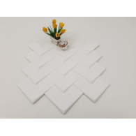 WoW Boho Elle White 20x20 Mat