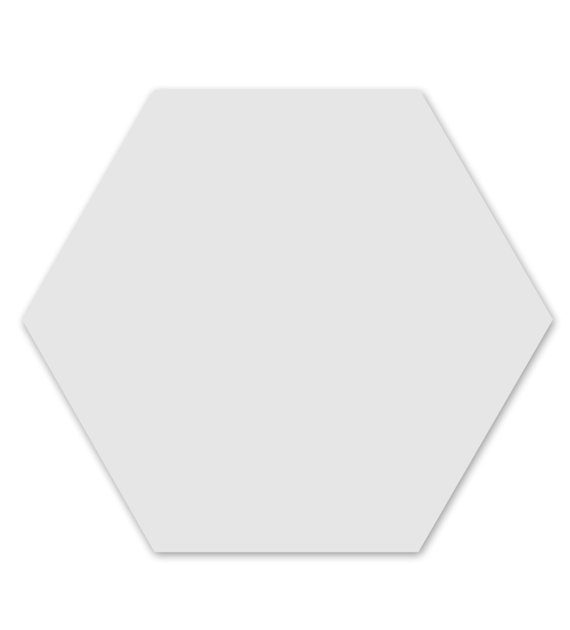 WoW Hexa Floor Ice White 19,9x23 Mat